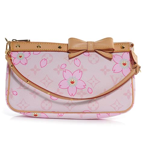 louis vuitton pink pochette.